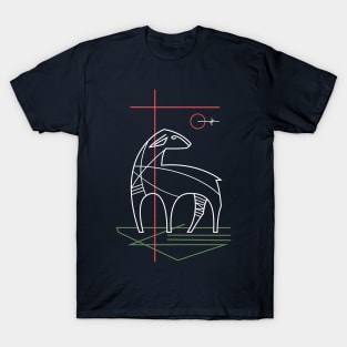 Lamb of God symbol illustration T-Shirt